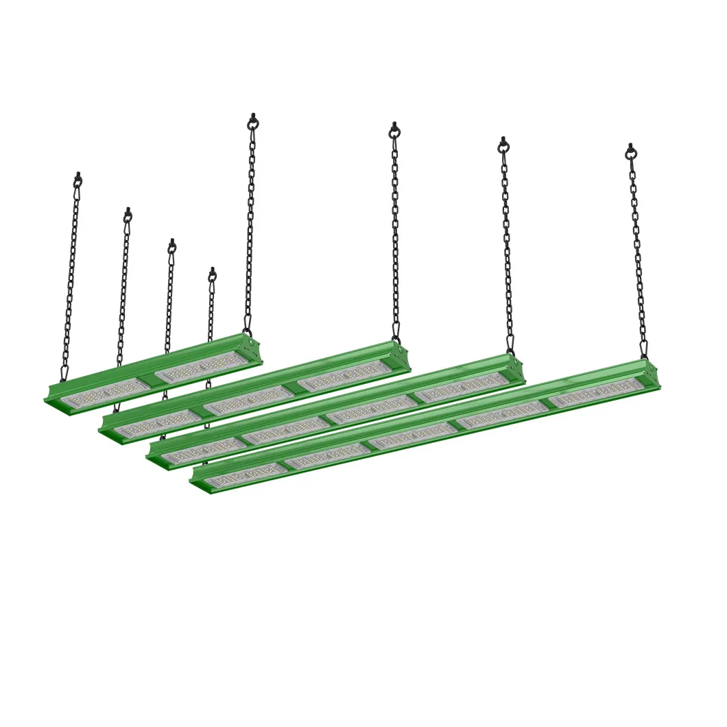 Luz Linear de Alta Baía LED 80W 100W 120W 150W 200W 240W 300W 400W 500W IP66 Iluminação Industrial de Armazém Sensor Inteligente Design Dimerizável Economia de Energia Inteligente