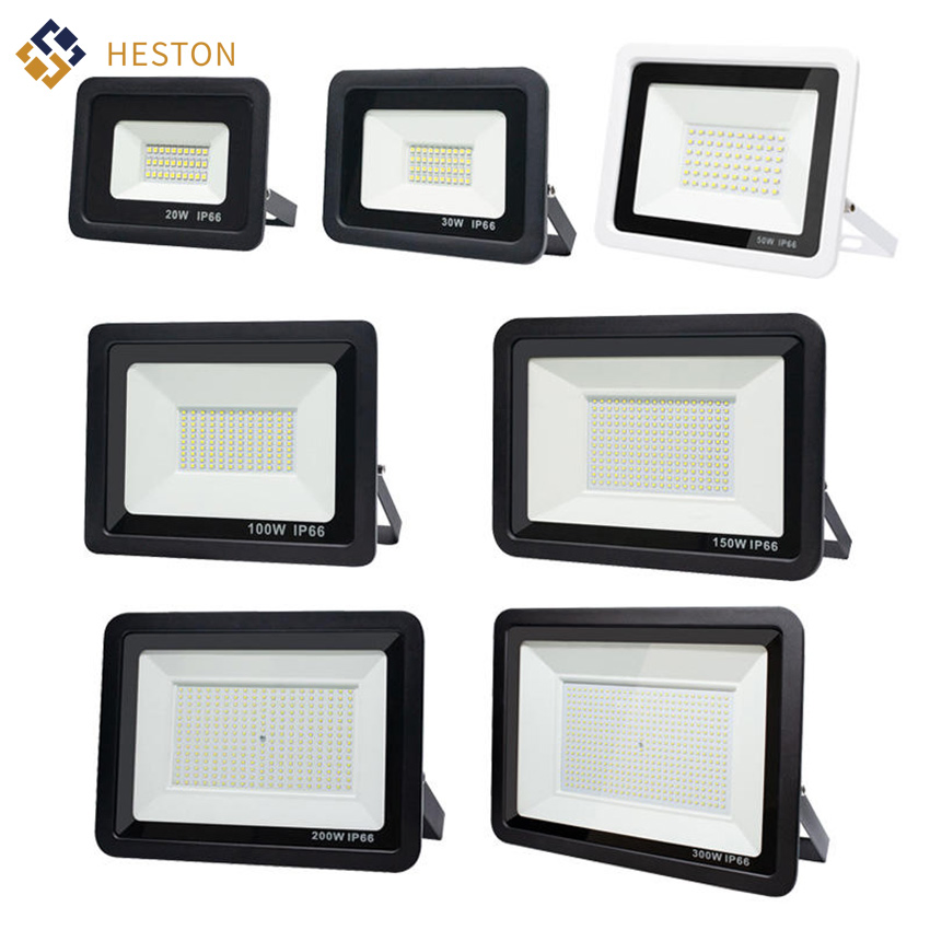 Luz de Inundação LED 20W 4000K IP66 Iluminação Projetora LED para Exterior Luz de Segurança