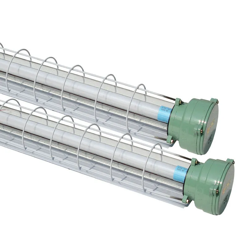 Montagem no Teto IP65 Tubo Duplo LED Luminária à Prova de Explosão