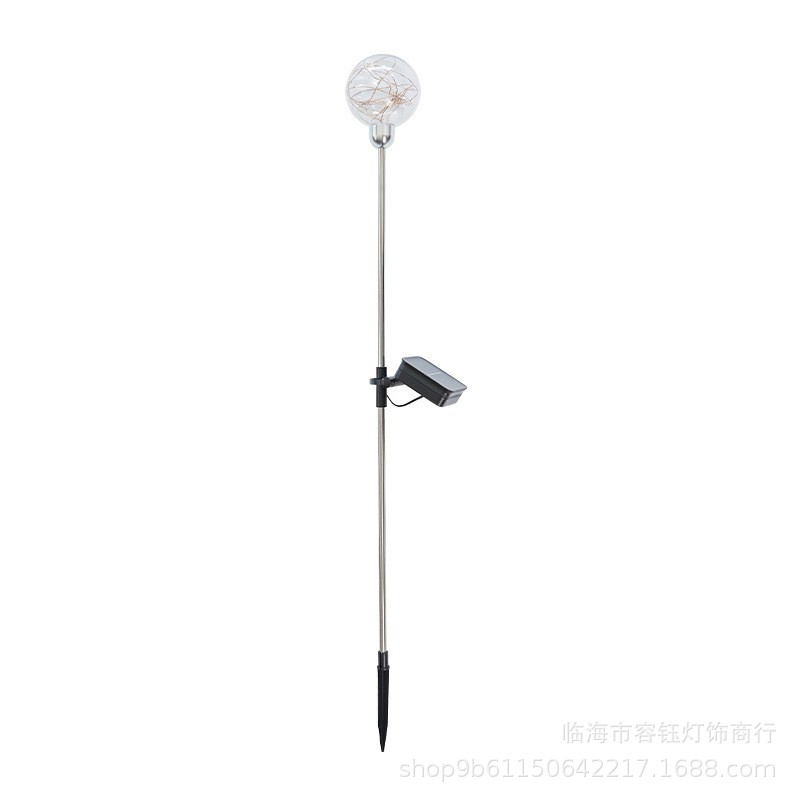 Iluminação de Fio de Cobre Luminosa LED para Paisagismo, Luz Solar para Jardim, Plugue em Luzes de Jardim, Luzes de Paisagem para Gramado