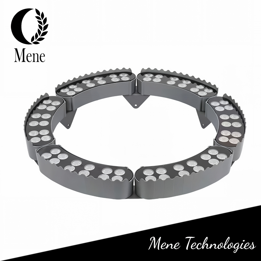 Luz de Jardim para Árvore LED IP65 Alumínio Fundido 12W CE RoHS Luminária de Anel Arquitetônico para Iluminação de Paisagem Externa