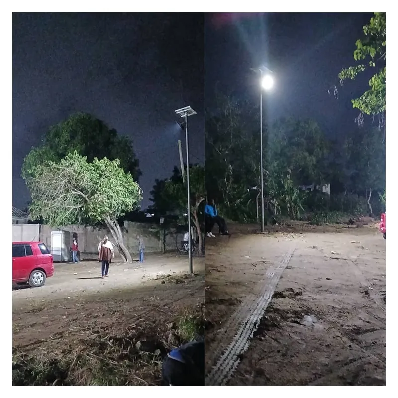 Lanterna de LED Solar com Monitoramento e Câmera HD