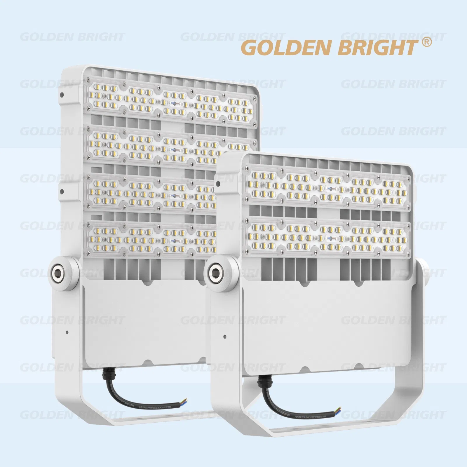 Iluminação LED Externa AC Flood Light GB-Flx 100W-240W Alta Lúmens para Iluminação de Estádios