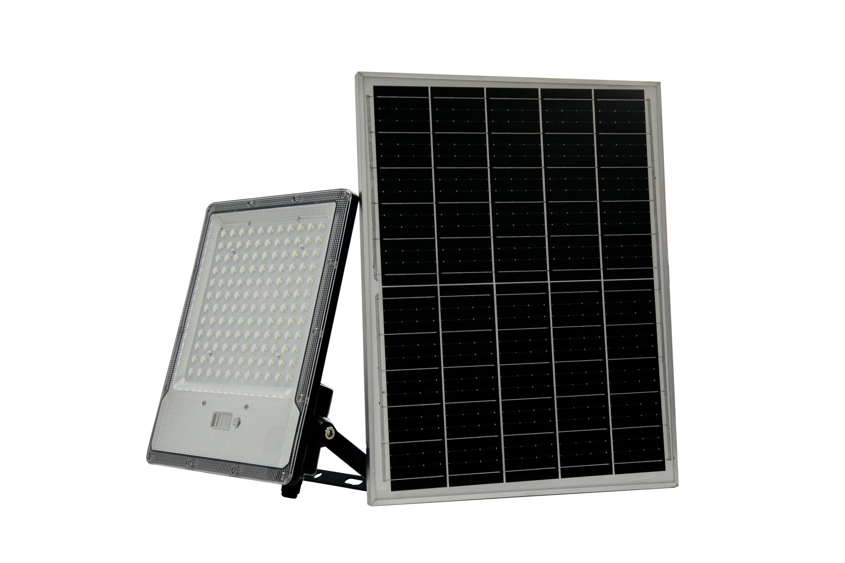 Luz de Inundação Solar Nova 50W 100W 200W 300W- 500W IP66 Luz de Inundação LED Industrial com Câmera Feita na China para Exterior, Rua, Jardim, Parque, Iluminação Externa