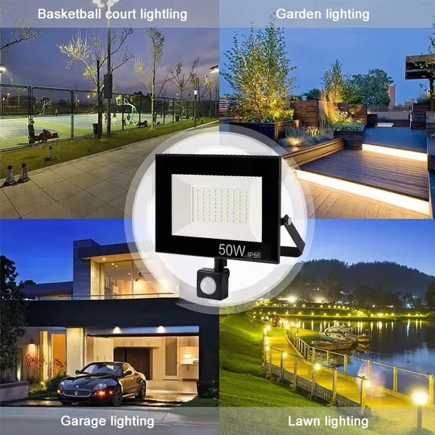 Luz de Parede de Segurança Externa IP66 LED