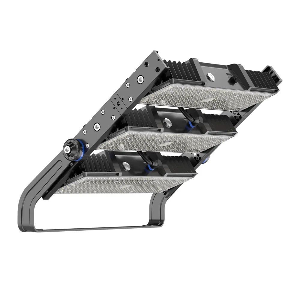 Módulo de Alta Potência 250W 500W 750W 800W 1000W 1250W 1500W Ik10 IP66 Luz de Inundação LED à Prova d'Água para Esportes ao Ar Livre, Luz de Estádio para Campo de Futebol e Futebol