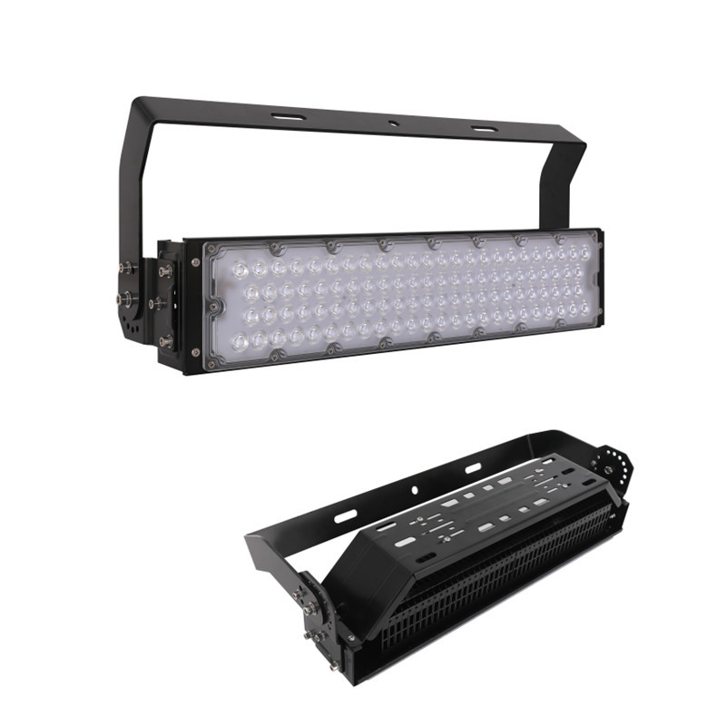 Iluminação de Estádio de Futebol LED Meanwell 160lm/W CRI>80 3000-6500K 1000W