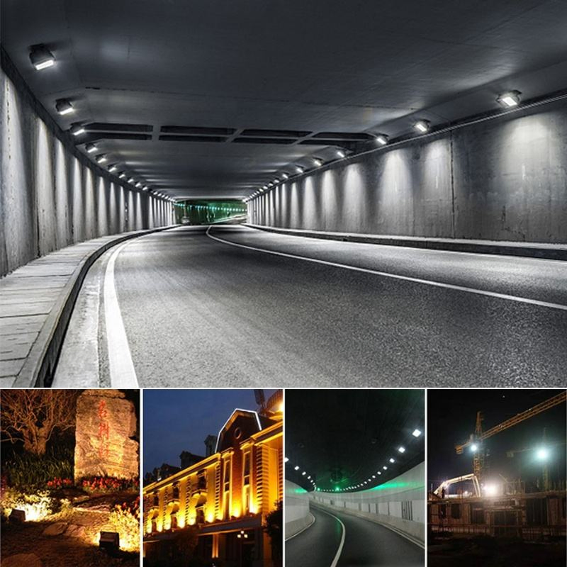 Lanterna de Inundação LED à Prova de Explosão de Alta Tensão 30W 40W 60W 80W Iluminação de Holofote para Exterior
