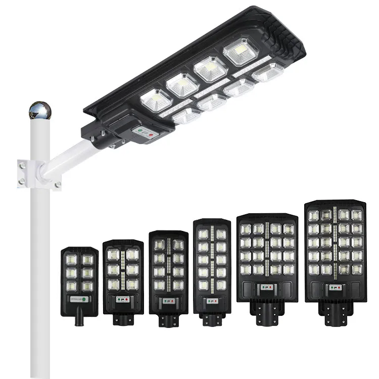 Luz LED Solar de Rua, Inundação, Jardim, Gramado e Estrada em ABS/Alumínio Integrado