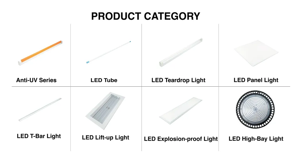 Iluminação LED de Teto Branco para Indústria à Prova de Explosão 26W 2860lms