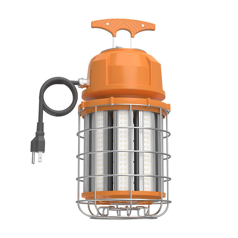 Bbier 360 Grau Iluminação Portátil de Local 80W 100W 120W 150W AC100-277V 2835 Luzes de Trabalho LED Temporárias para Construção em Local de Trabalho