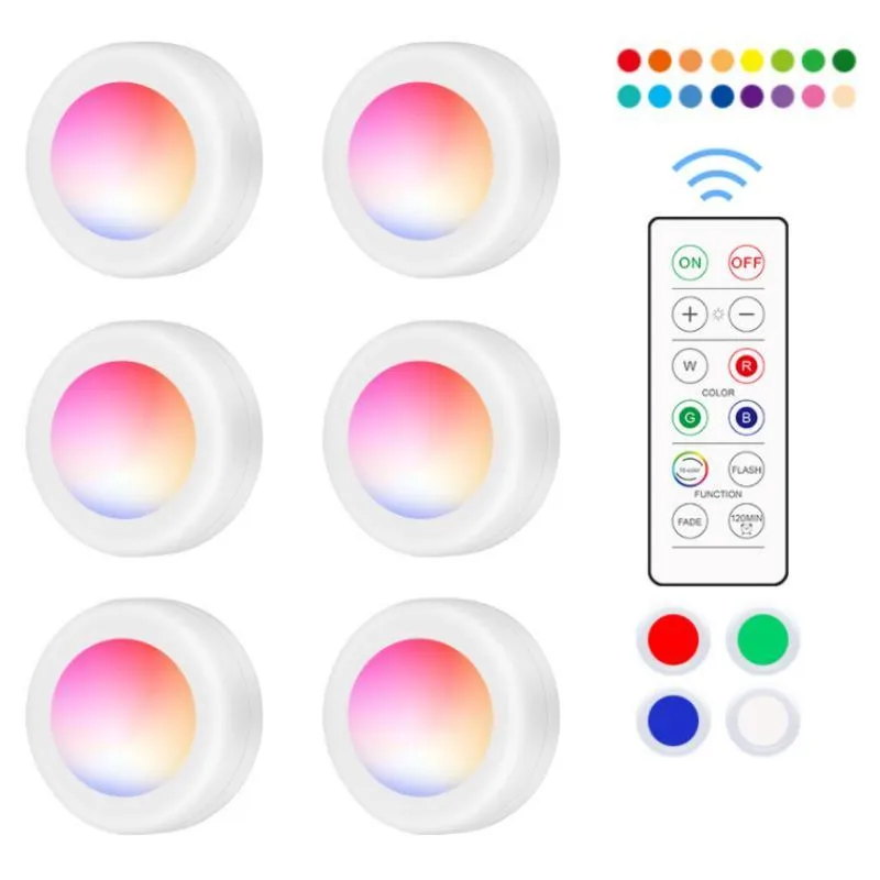 Iluminação de Armário de Montanha LED Decorativa de Alta Qualidade para Interior com Sensor de Movimento por Toque PIR, Lâmpada Sem Fio para Luz de Parede de Armário Interno