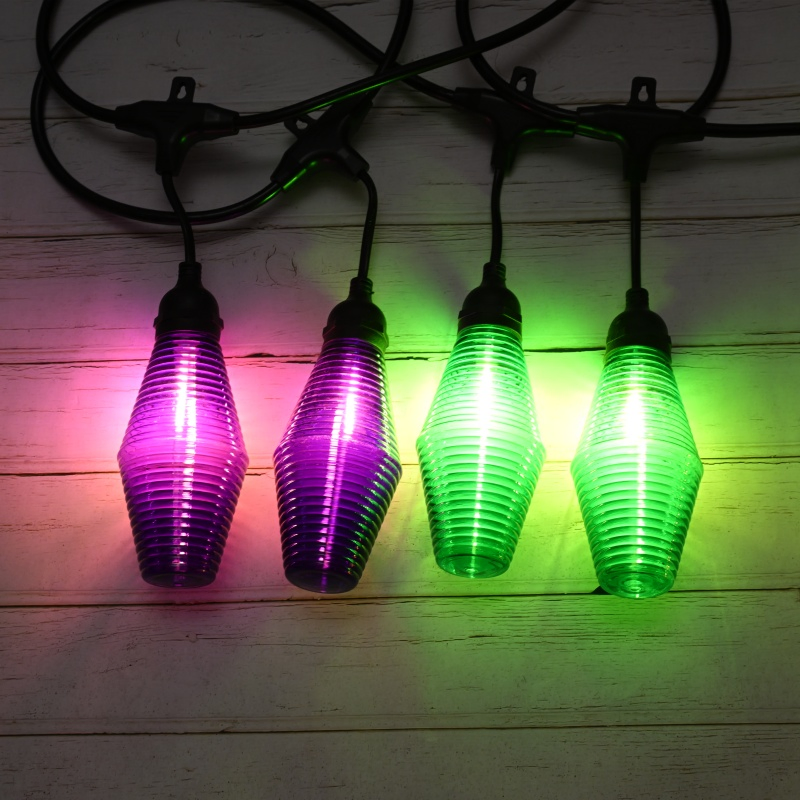 Corda de Luz LED Solar para Paisagismo ao Ar Livre à Prova d'Água, Iluminação de Atmosfera para Casamento em Pátio, Decoração de Camping, St38 Corda de Luz