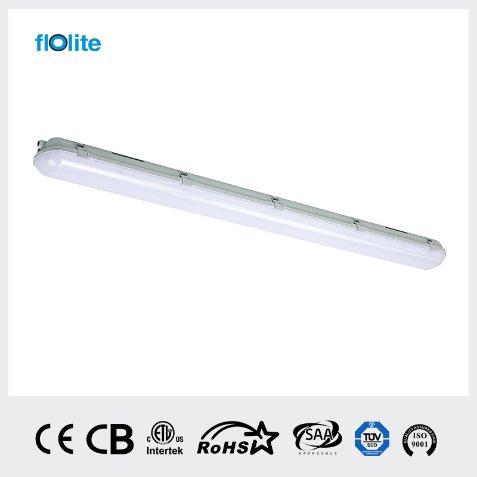 Aprovado TUV/CE/CB IP65 Fixture de Iluminação à Prova d'Água, Luz LED Tri-Proof, Luz LED Tri-Proof, Luz à Prova de Vapor, Luz LED à Prova d'Água, Luz à Prova de Intempéries