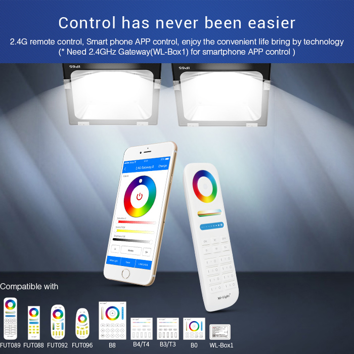 OEM IP65 Explosão à Prova d'Água Inundação Exterior Solar 1000 Watt LED Difusor RGB Estádio 2000W 800W Esporte 100W Luz UV