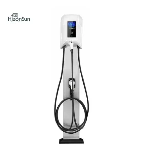 ODM China AC EV Charger 3.5KW-21KW Dual Gun IP54 Waterproof Jakarta Hospitality