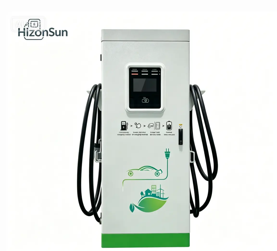 OEM 40KW-180KW Integrated Floor-Mounted DC EV Charger - Dual Gun from China Suppliers and Factory for Fast Charging Solutions Factory, Manufacturer