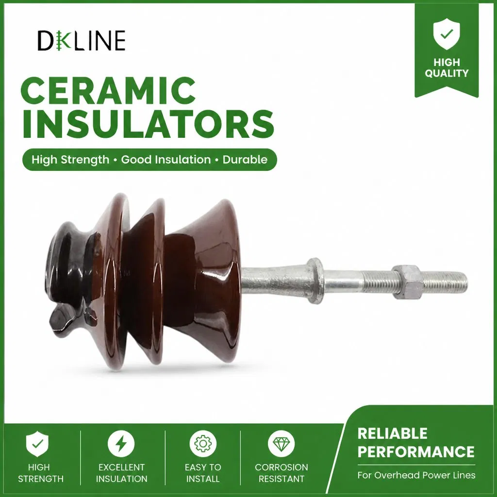 High-Quality Medium Voltage Pin Porcelain Insulator for Reliable Performance