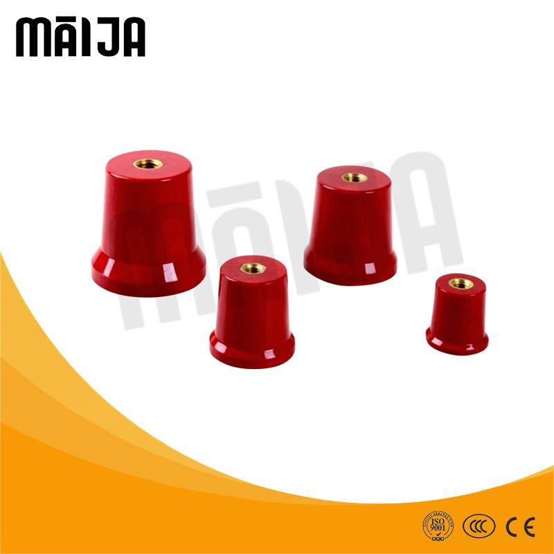 مصنعي عوازل قضبان النقل يزودون عمود العزل نموذج Sm7105 M6 M8 قوة عالية
