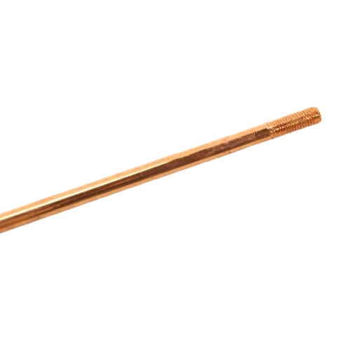 عصا تأريض من الفولاذ المربوط بالنحاس ذو طرفين M16×1500mm لنظام حماية من الصواعق