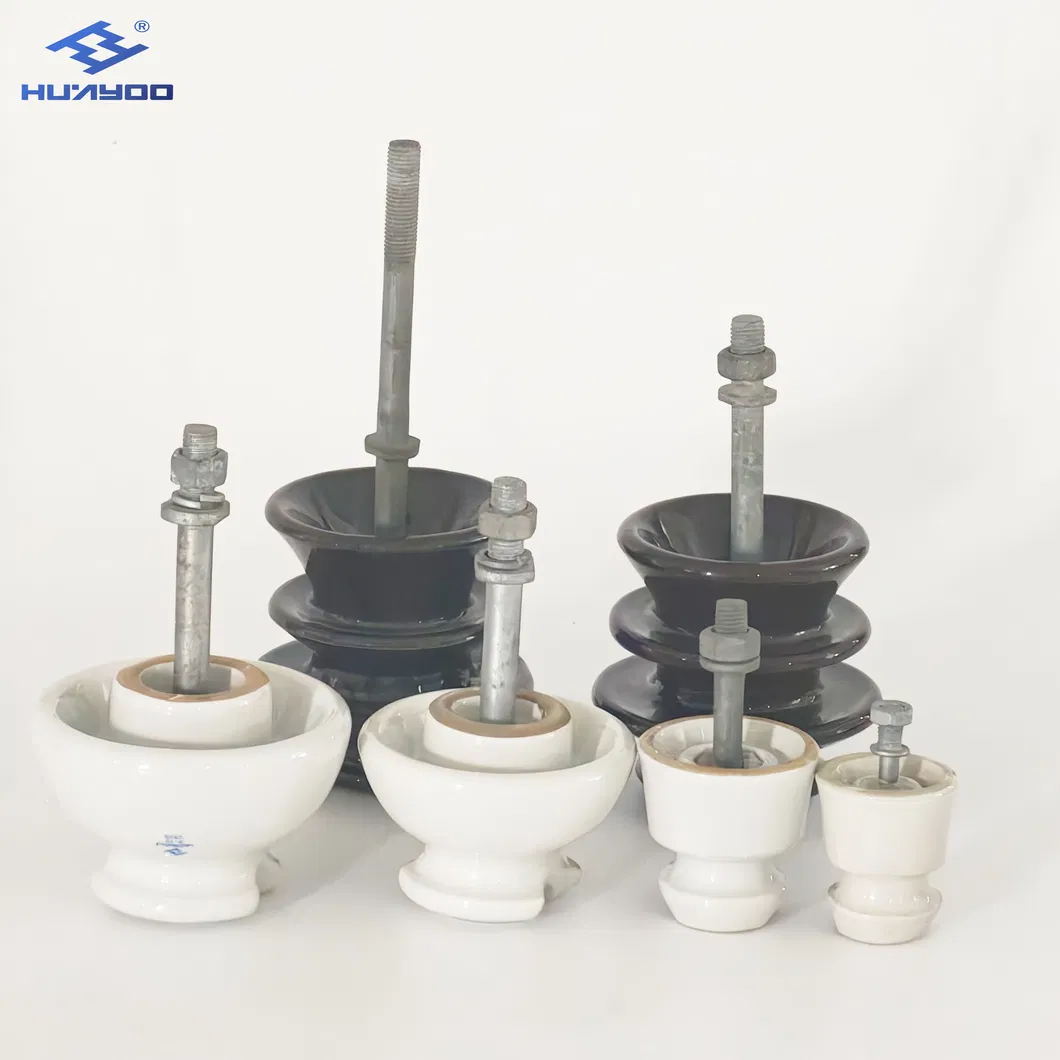 33kv P-33-Y Pin Porcelain Insulator Pot with Spindle
