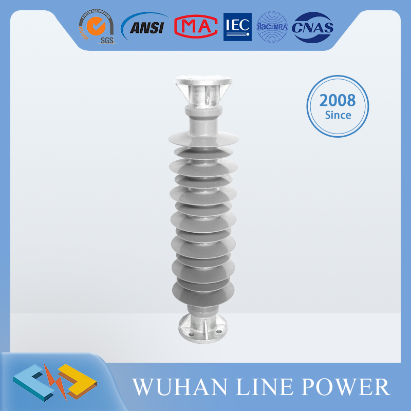 عازل مطاطي سيليكوني لمحطة خطوط الجهد العالي المركبة للطاقة 11kv 33kv 69kv 110kv