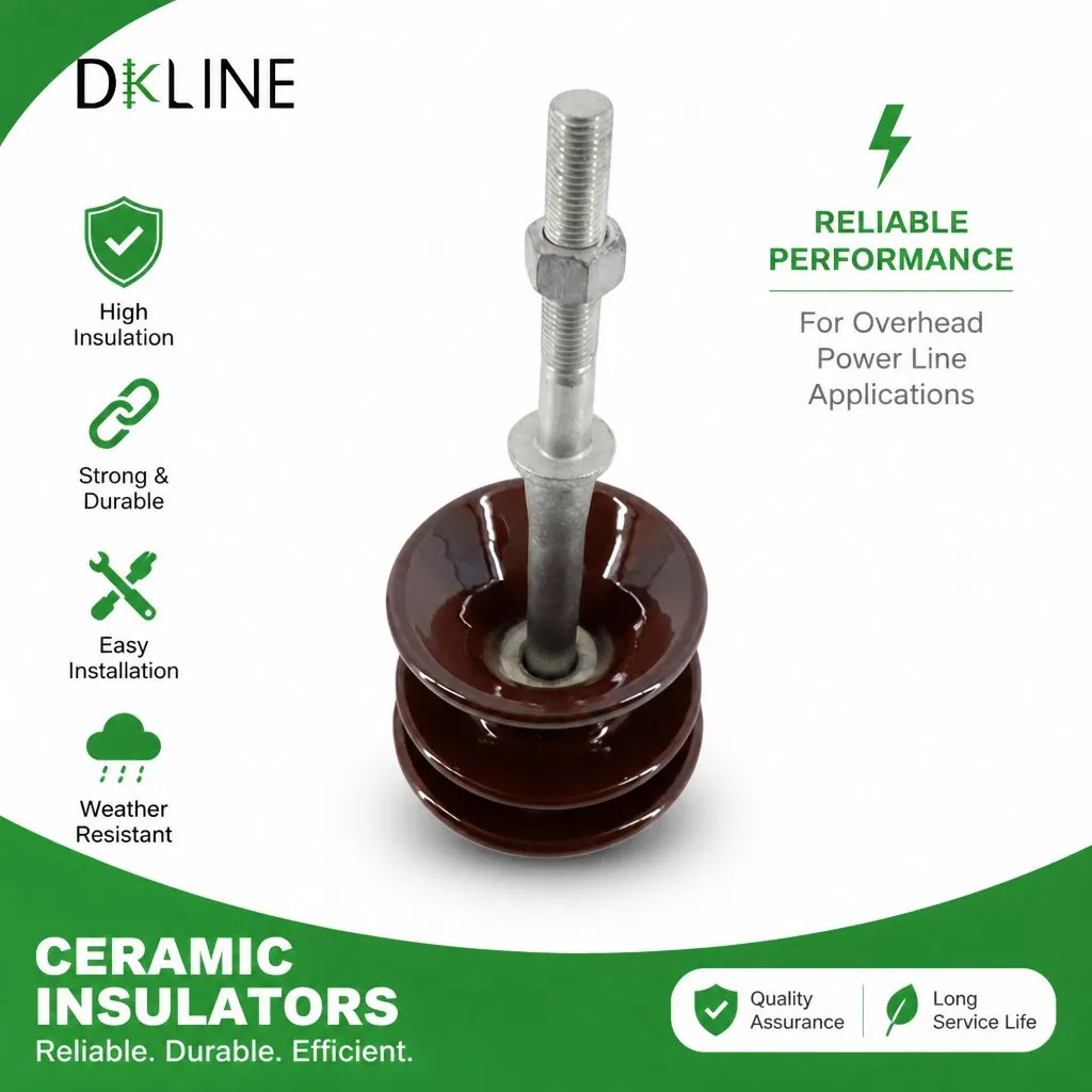 High-Quality Medium Voltage Pin Porcelain Insulator for Reliable Performance