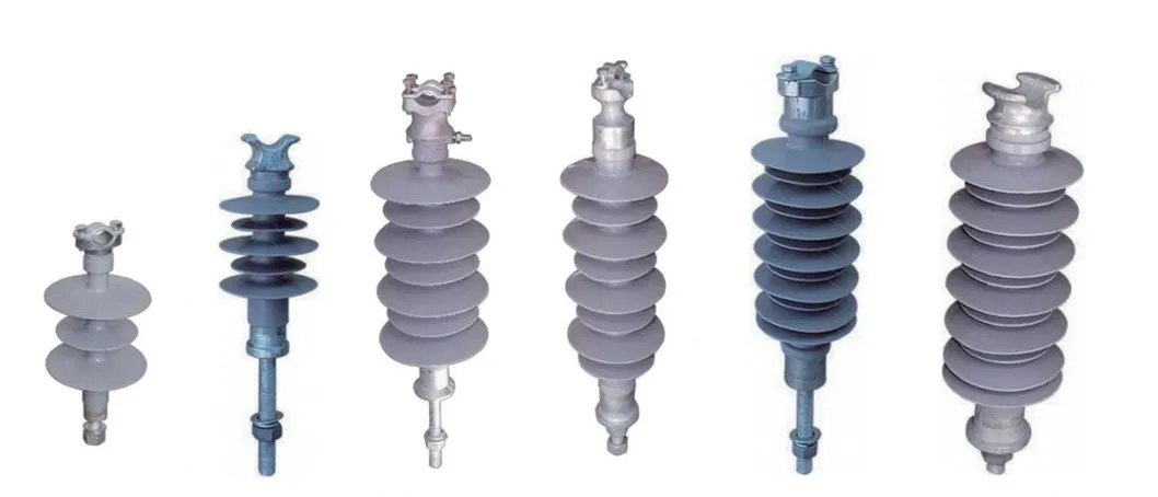 10-500kv عازل كهربائي من مطاط السيليكون معلق مركب بوليمر عازل