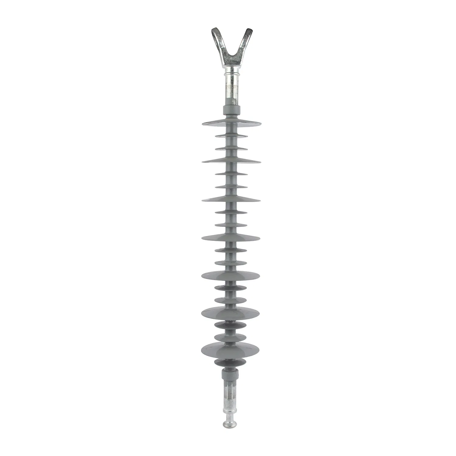 36kv عازل دبوس مركب من المطاط السيليكوني لنظام التوزيع