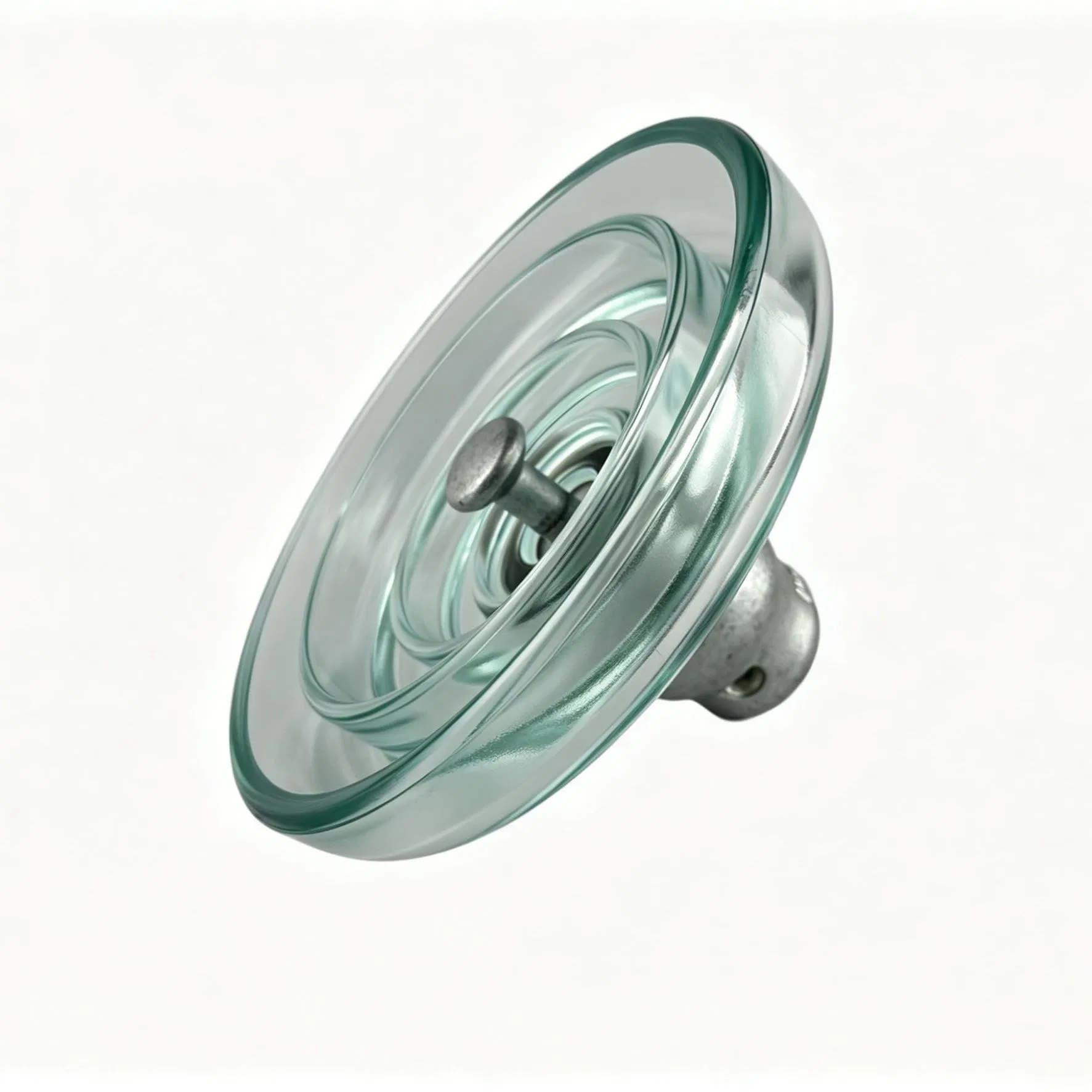 بيع ساخن 160kN عازل زجاجي للتوتر الكهربائي العالي للخطوط الناقلة
