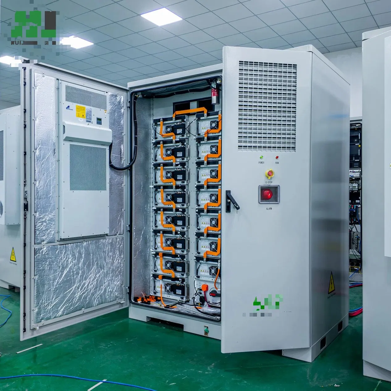 Rack-Mounted Solar Lithium Battery High Voltage 40kwh 50kwh Solar Energy Storage