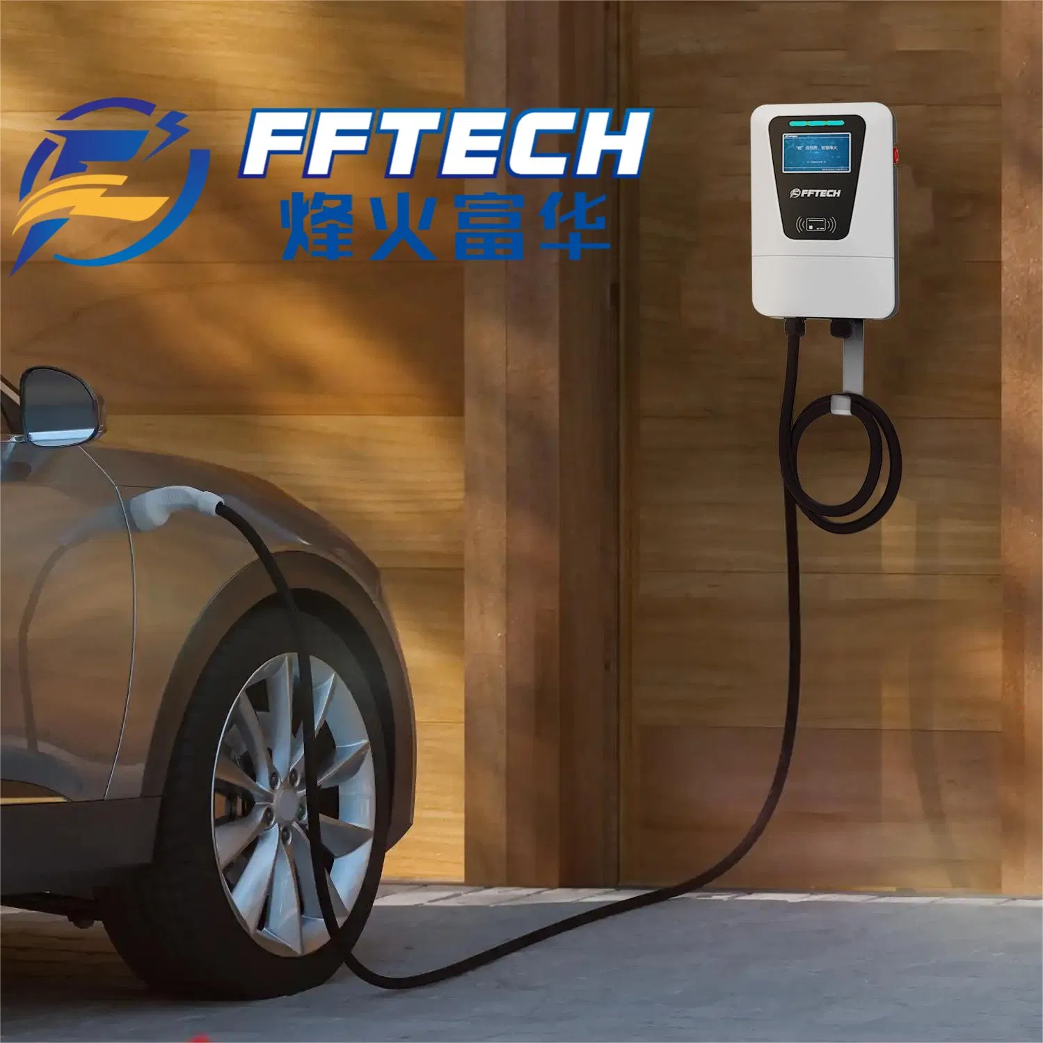 Smart Home 11/22kw Home EV Electric Car Charging Stations IEC62196 for Byd