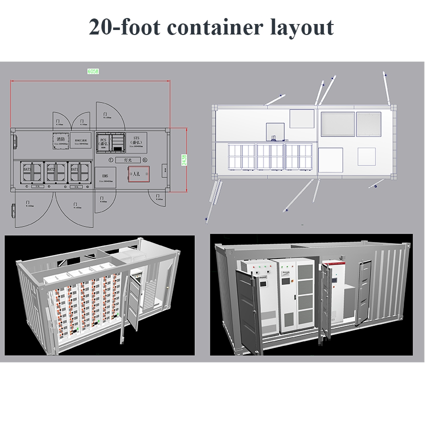 500kw 1MW Battery Storage Containerized Energy Storage System