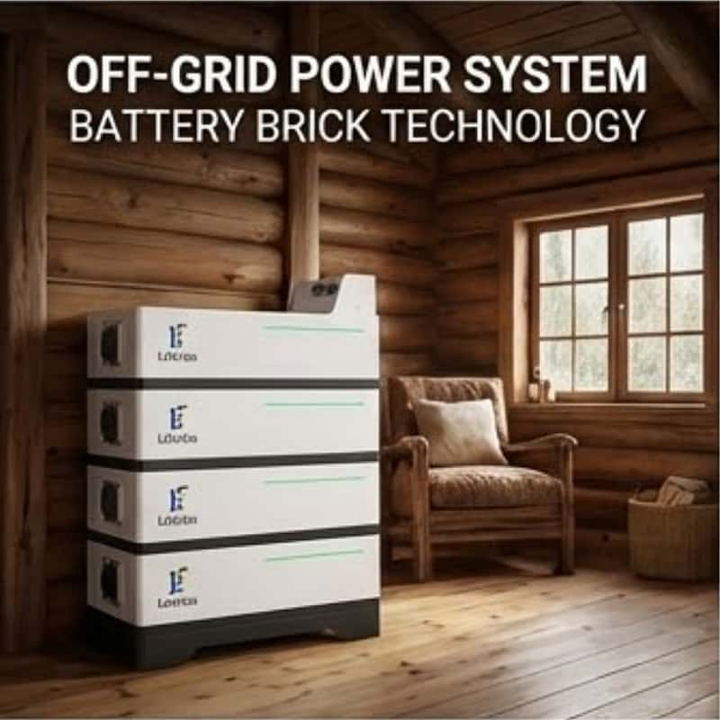 Rechargeable Lithium Iron Phosphate Battery Pack - 48V Large Capacity Unit