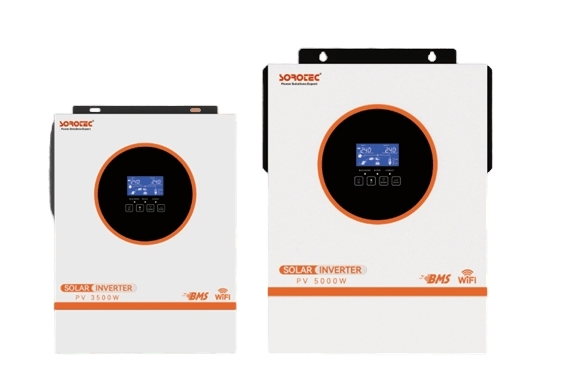 Sorotec 3kw 3.2kw 5.5kw on/off Grid Pure Sine Wave Solar Power Inverters with Energy Storage System
