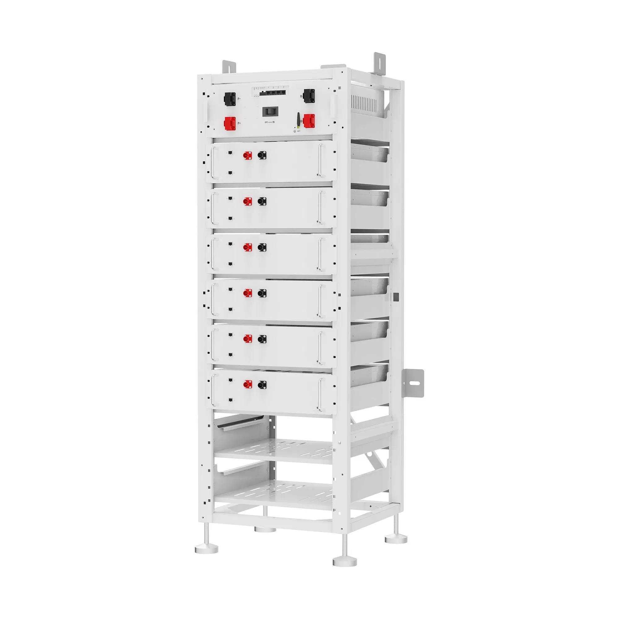 off-Grid Grid-Connected Solar Backup Power Lithium Ion Rechargeable Solid-State Battery Modular Design Energy Power Storage