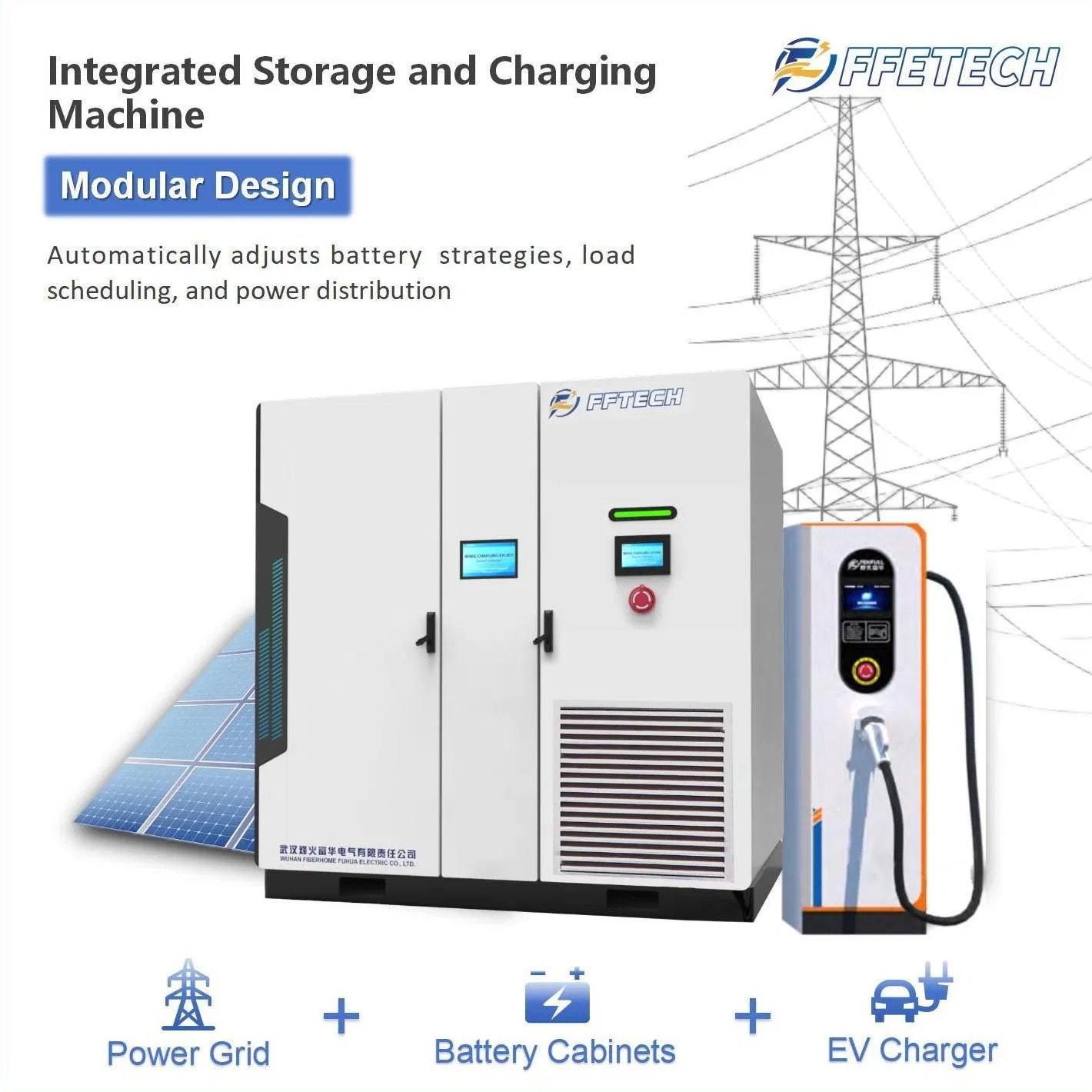 Innovative Solar Charging and Storage Solution for Easy Installation