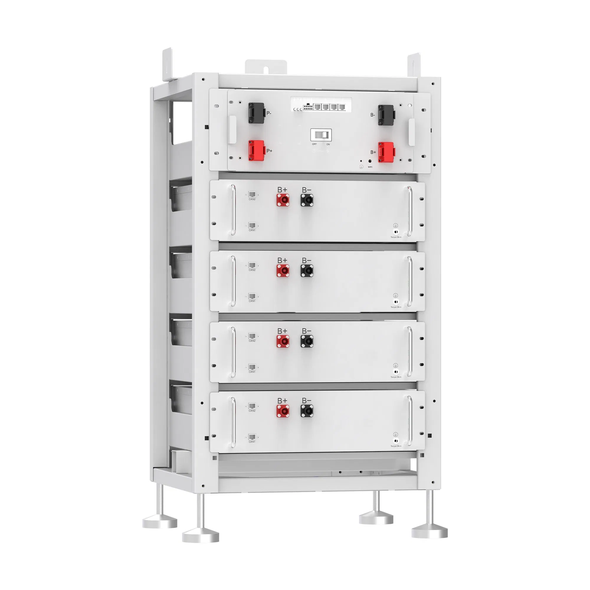 off-Grid Grid-Connected Solar Backup Power Lithium Ion Rechargeable Solid-State Battery Stable and Reliable Operation Energy Power Storage