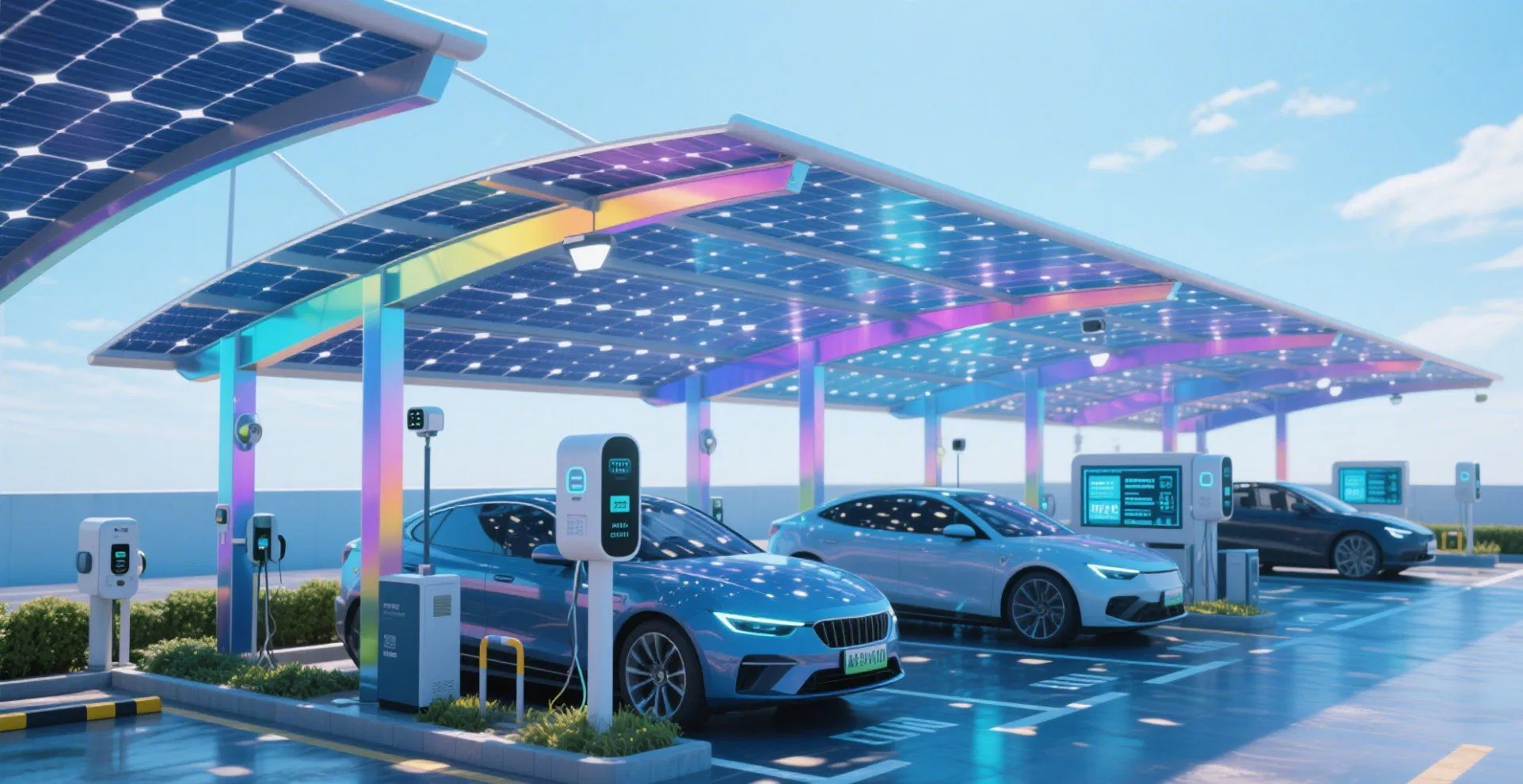 Eco-Friendly Solarflex BIPV Carport Solution for Sustainable Parking