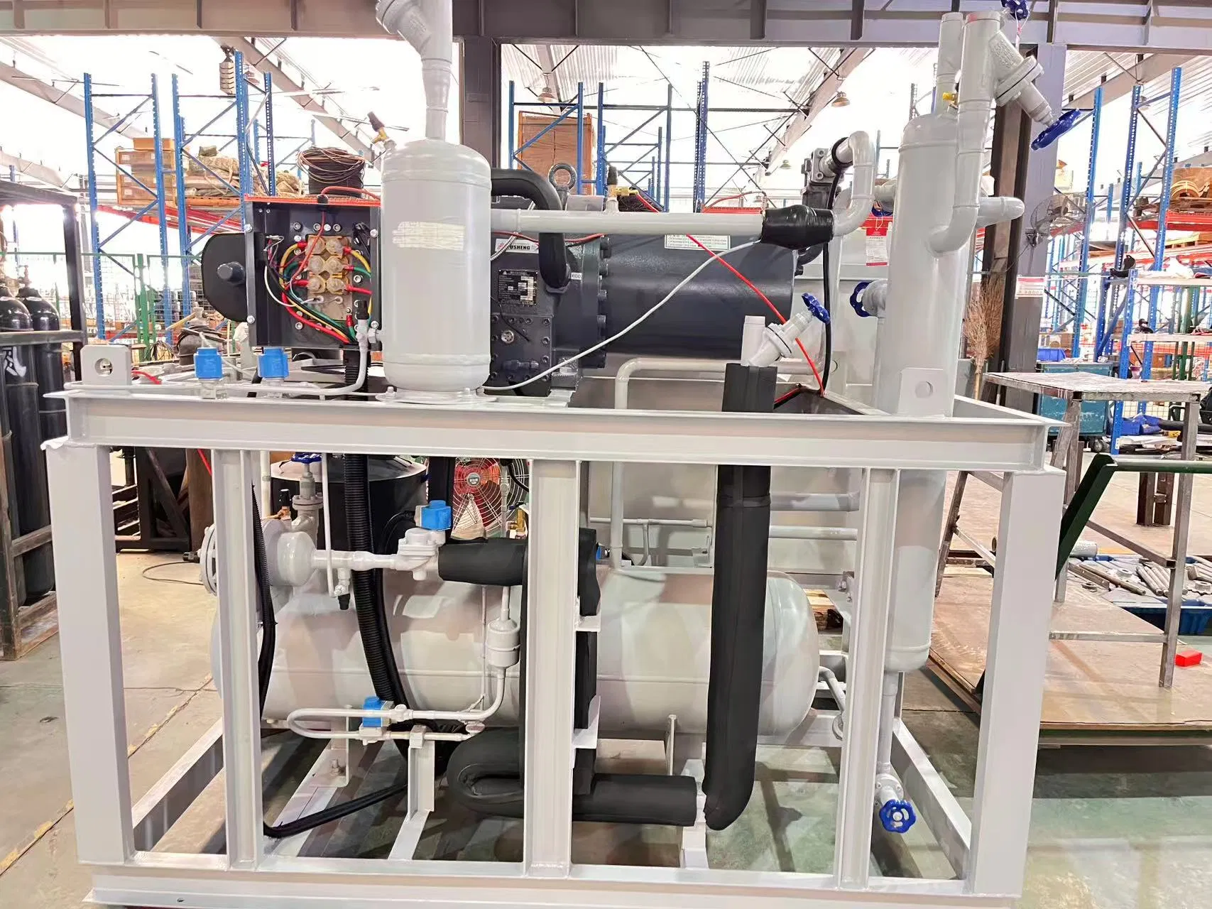 Xingxing Piston Parallel Units – High Efficiency and Energy Saving, Suitable for Industrial Cold Storage and Freezer Warehouses