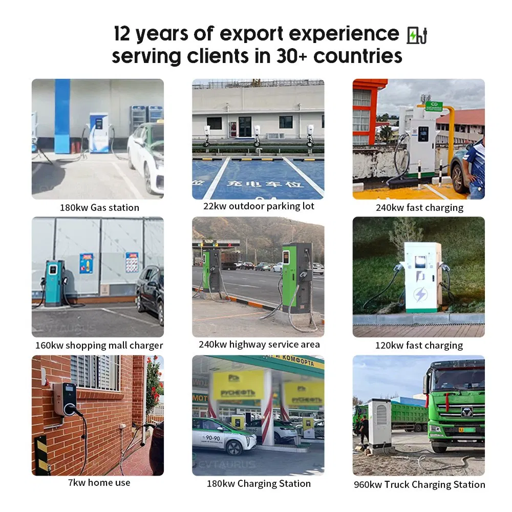 80kw 120kw 160kw Ocpp Dual Gun Commercial Gbt CCS Nacs Floor-Mounted Best Commercial EV Electric Vehicle Car Charging Station