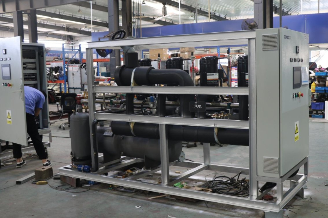 Industrial Cold Storage and Freezer Warehouses High Efficiency and Energy Saving Piston Parallel Units