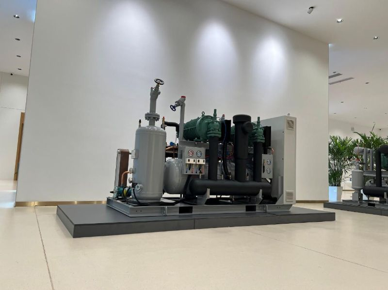 High Performance Energy Efficient Cold Storage Industrial Refrigeration Cooling System Heat Exchange Compressor Unit