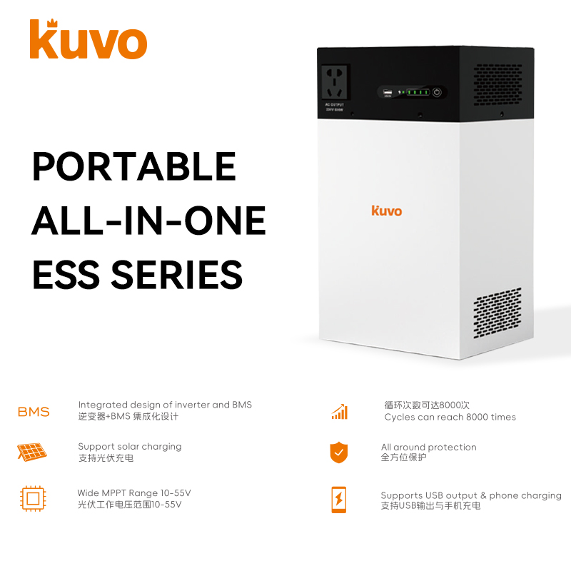 OEM All-in-One Solar Energy Storage System (ESS) for Homes 300W 896wh