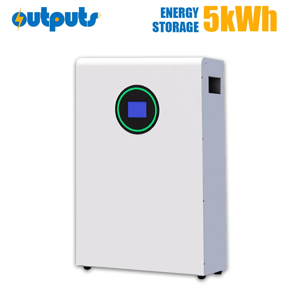 Home Power Storage System Series 51.2V 5kwh Wall-Mounted off-Grid Energy Storage Lithium LiFePO4 Battery for Household Use