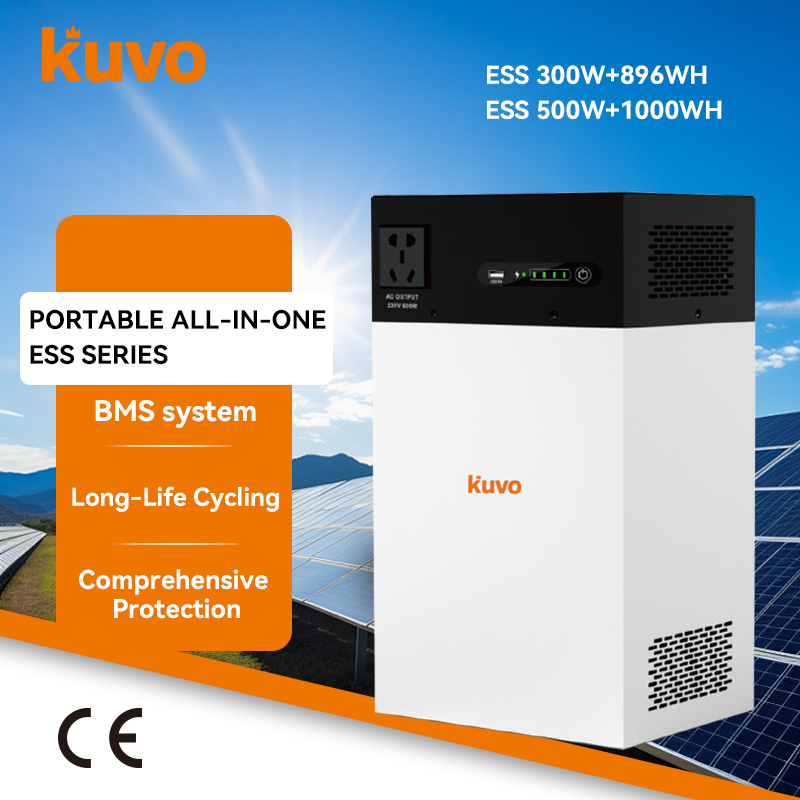 OEM All-in-One Solar Energy Storage System (ESS) for Homes 300W 896wh