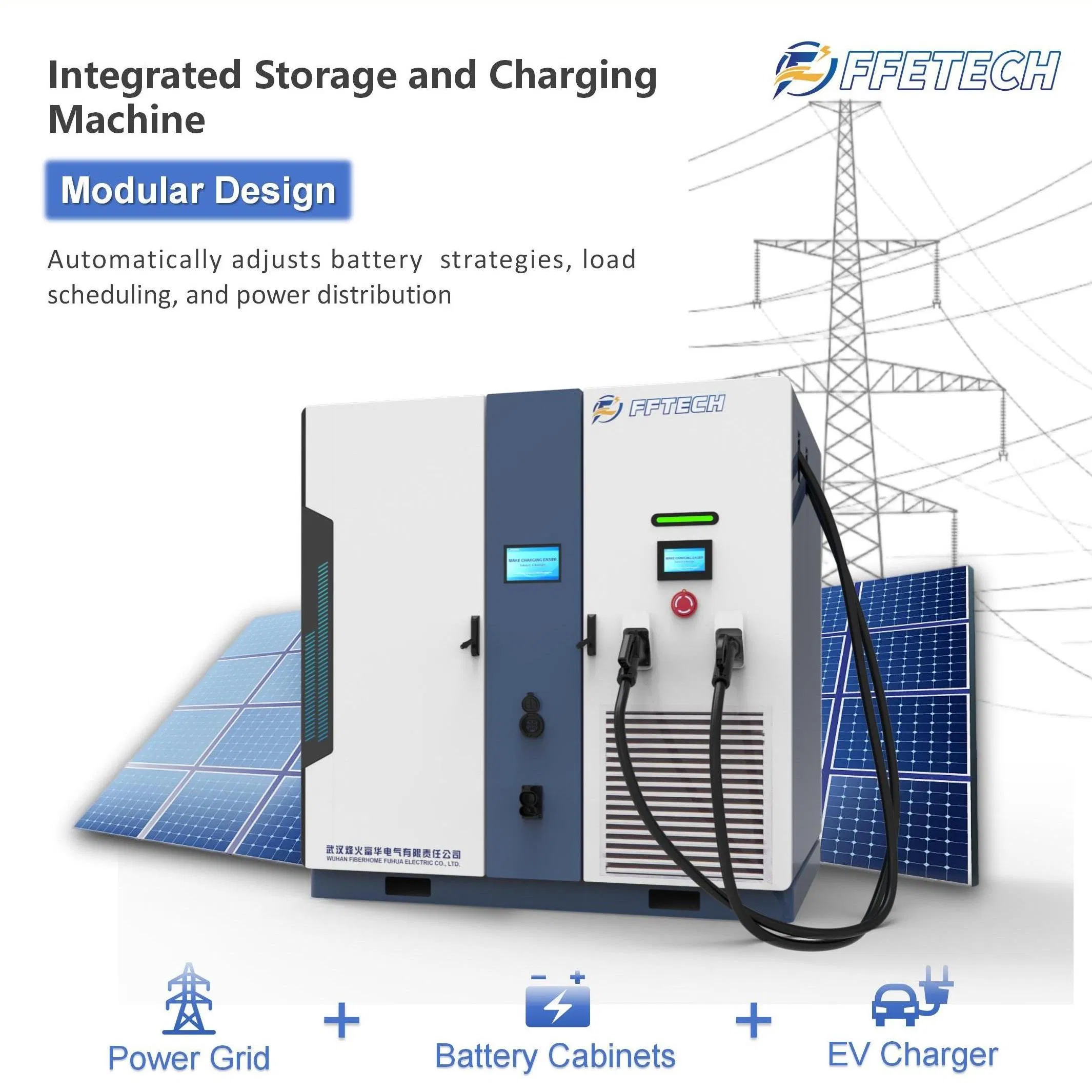High-Efficiency Integrated Solar Charging and Energy Storage Solution