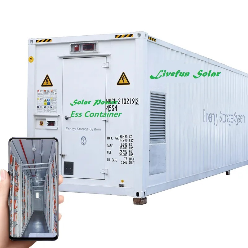 200kwh 300kwh 400kwh 20FT Containerized Energy Storage System 1mwh LiFePO4 Battery for Ess Container Application