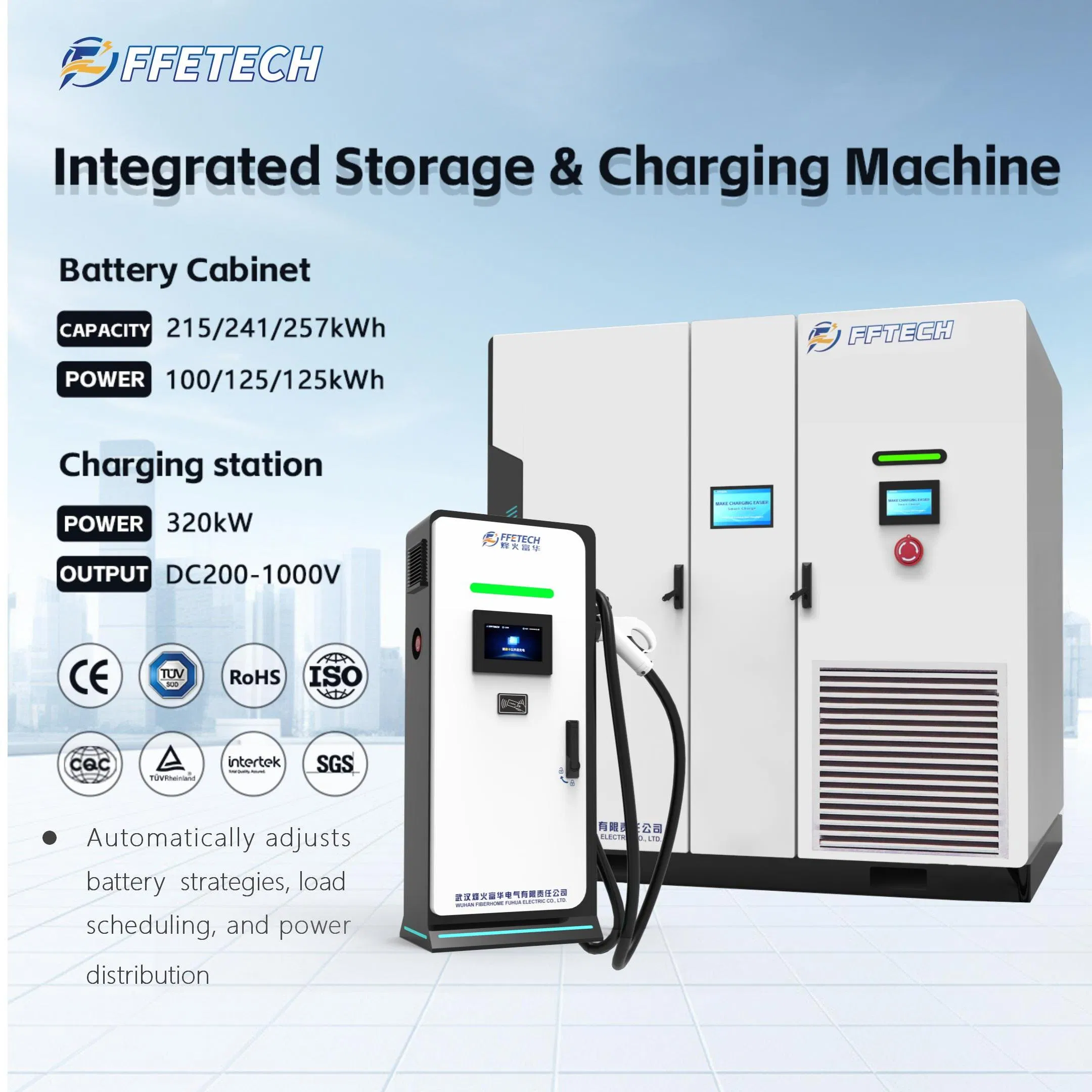 Innovative Integrated Solar Charging &amp; Storage Solution for Easy Installation