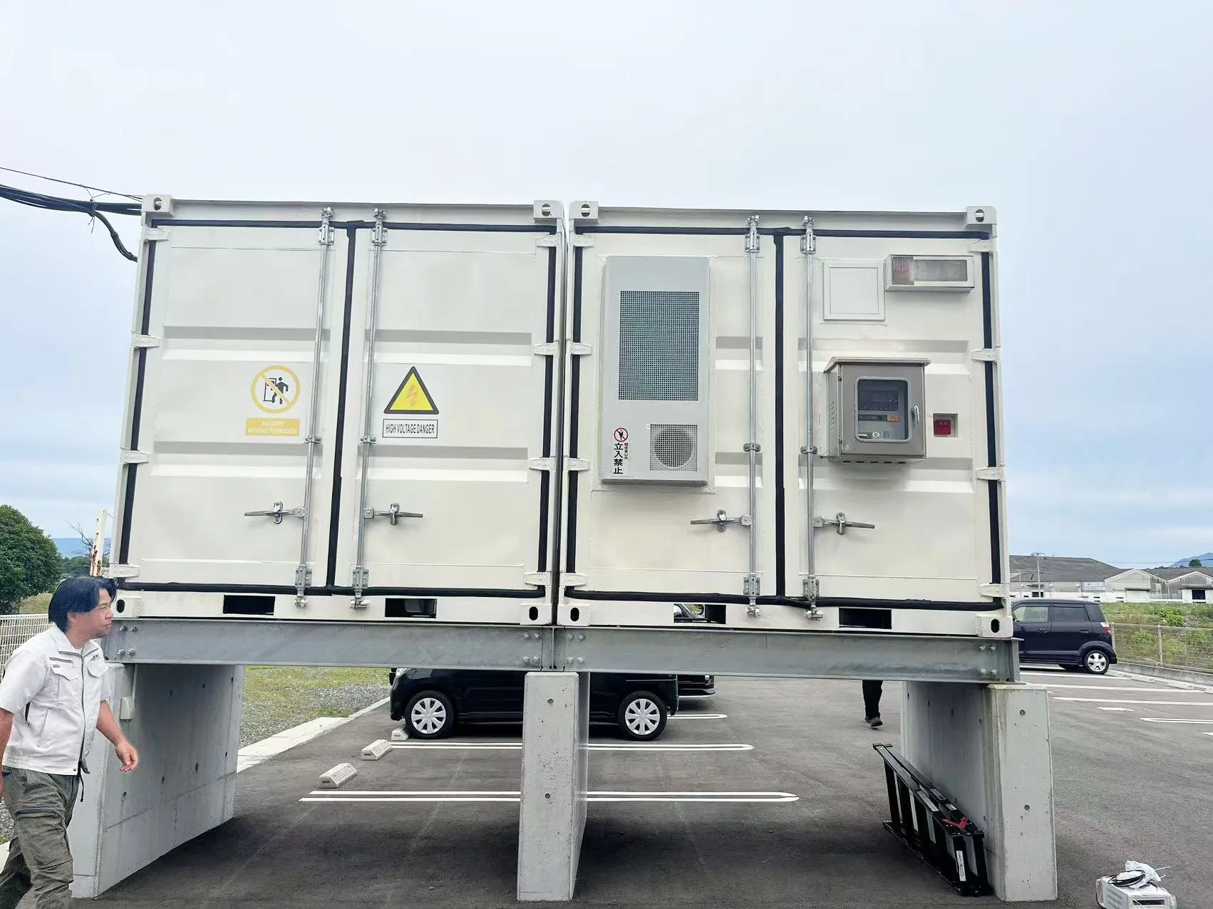 100kw/200kwh Outdoor Battery Energy Storage Integrated Cabinet